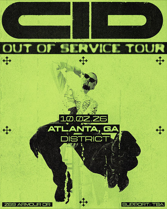 CID concert tour poster 2026–2027